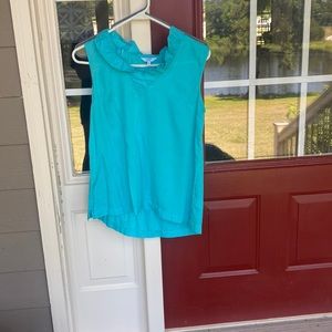 turquoise crown & ivy shirt